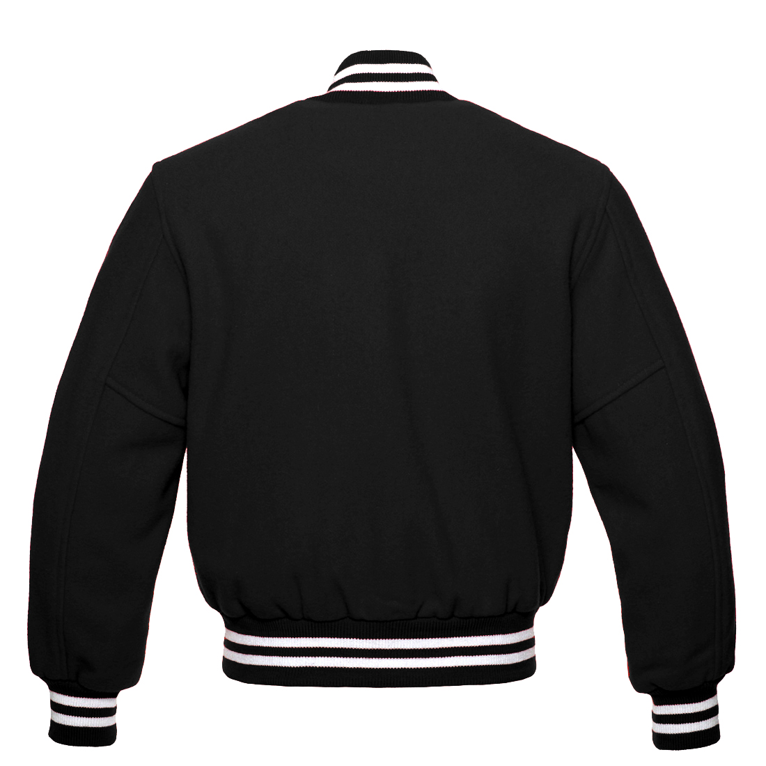 Letterman Varsity Jacket All Wool Dark Gray – SKAF IMPEX