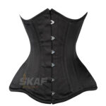 Double Steel Boned Waist Cincher Satin Underbust Corset C20